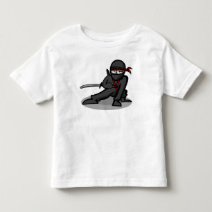 Cartoon Ninja Krieger Kleinkind T-shirt