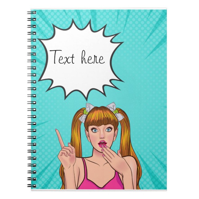 Cartoon-Notebook Notizblock (Vorderseite)