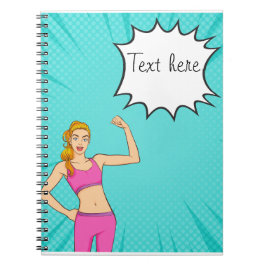 Cartoon-Notebook Notizblock