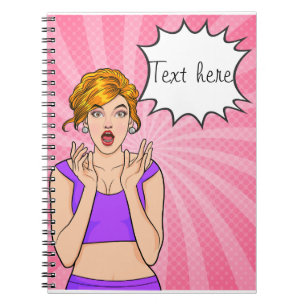 Cartoon-Notebook Notizblock