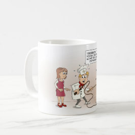 Cartoon; Opletten met tijgerbrood Kaffeetasse