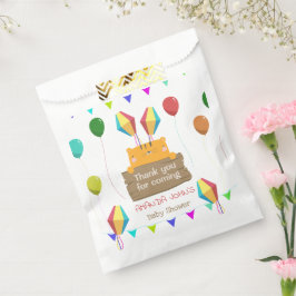 Cartoon Orange Cat Baby Shoounter Geschenktütchen