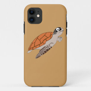 Cartoon Orangenschildkröte Case-Mate iPhone Hülle