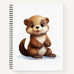 Cartoon-Ottomographie Notizbuch