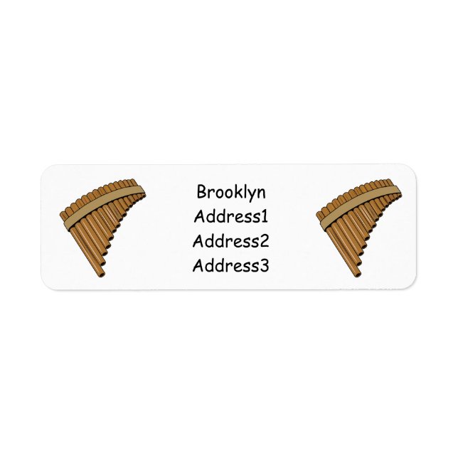 Cartoon Pan Flam / PanPipes (Vorne)