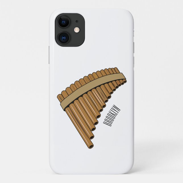 Cartoon Pan Flam / PanPipes Case-Mate iPhone Hülle (Rückseite)