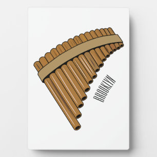Cartoon Pan Flam / PanPipes Fotoplatte