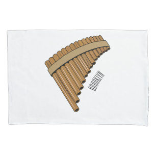 Cartoon Pan Flam / PanPipes Kissenbezug