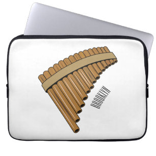 Cartoon Pan Flam / PanPipes Laptopschutzhülle