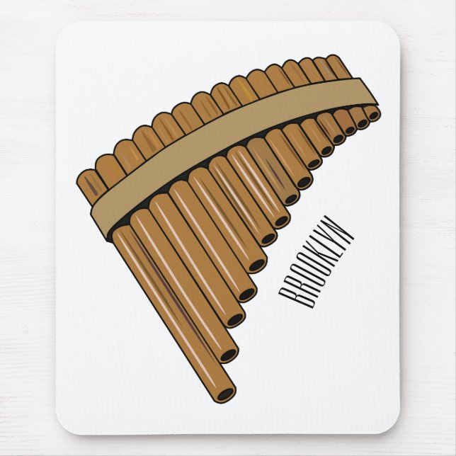 Cartoon Pan Flam / PanPipes Mousepad (Vorne)