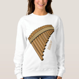 Cartoon Pan Flam / PanPipes Sweatshirt