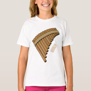 Cartoon Pan Flam / PanPipes T-Shirt