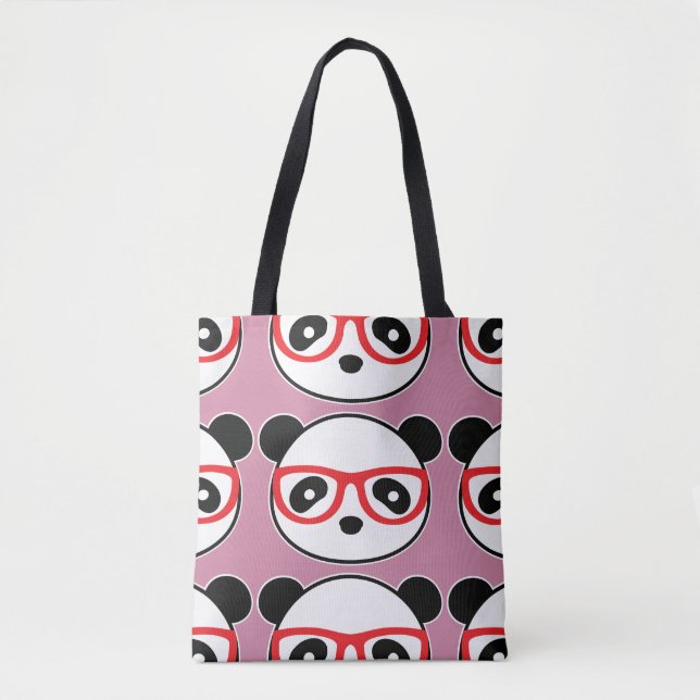 Cartoon-Panda-Bärn-Tasche (Vorderseite)