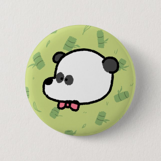 Cartoon Panda Button (Vorderseite)