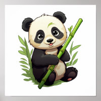 Cartoon Panda Illustration