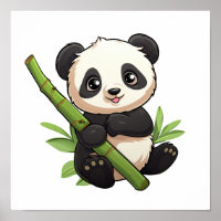 Cartoon Panda Illustration