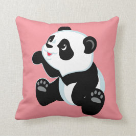 Cartoon Panda Kissen