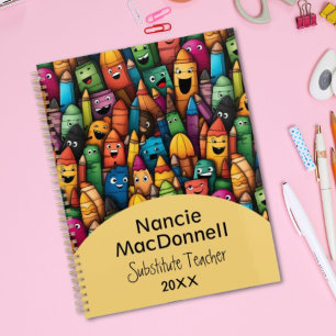 Cartoon Pen Muster Planer