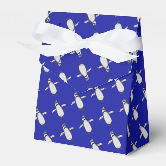 Cartoon Penguin Geschenkschachtel (Vorderseite)