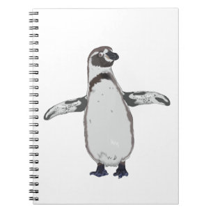 Cartoon Penguin Notizblock