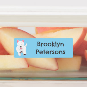 Cartoon personalisiert etiketten