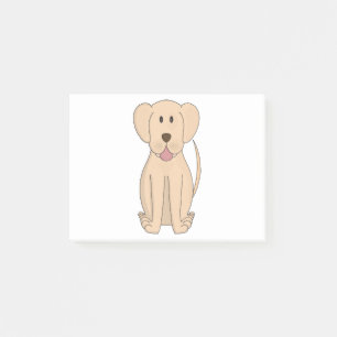 Cartoon Phantastisch Labrador Retriever Post-it Klebezettel