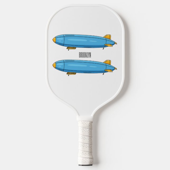 Cartoon Pickleball Schläger (Vorderseite)