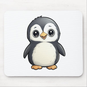 Cartoon Pinguin-Abbildung Mousepad