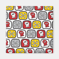Cartoon Pirate / Skeleton Skulls & Bones Spaß Kind
