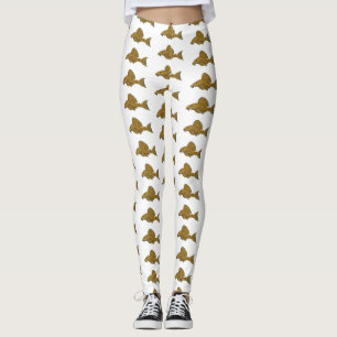Cartoon Pleco Leggings