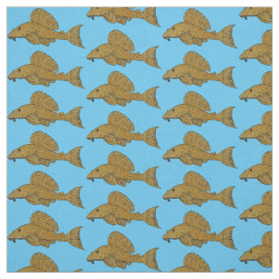 Cartoon Pleco Stoff