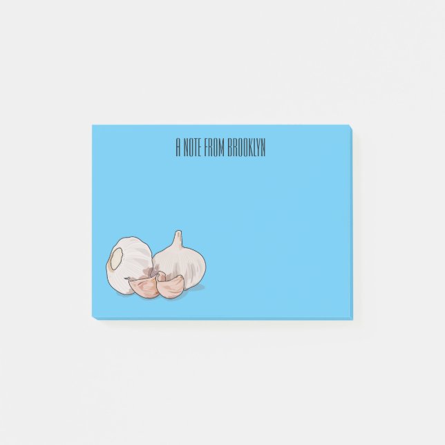 Cartoon Post-it Klebezettel (Vorderseite)