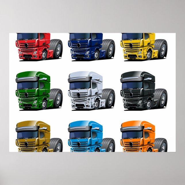 Cartoon Poster (Vorne)