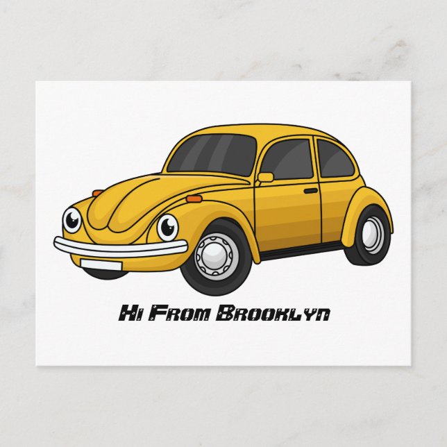 Cartoon Postkarte (Vorderseite)