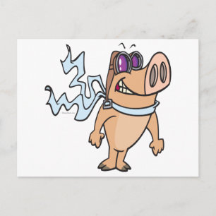 Cartoon Postkarte
