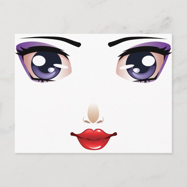 Cartoon Postkarte (Vorderseite)