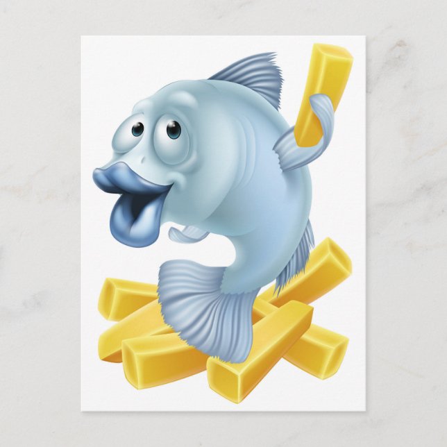 Cartoon Postkarte (Vorderseite)