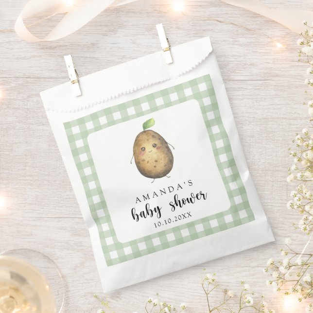 Cartoon Potato Baby Dusche Geschenktütchen (Ausgeschnitten)