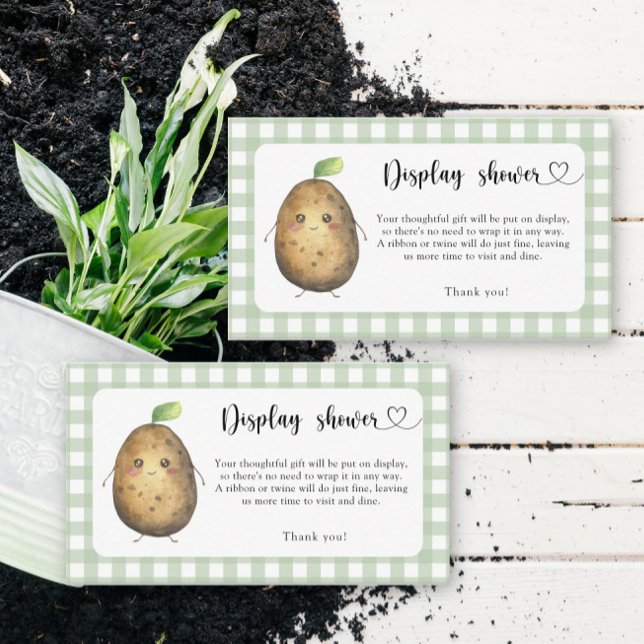 Cartoon Potato - Duschkarte Begleitkarte (Von Creator hochgeladen)