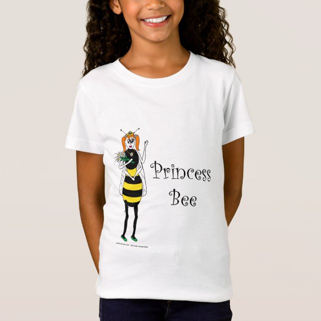Cartoon Princess Bee T-Shirt (Vorderseite)
