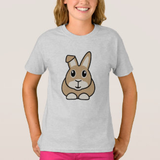 Cartoon Rabbit Children's T - Shirt