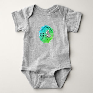 Cartoon Rat Chinesisch Neujahr 2020 Baby Bodysuit Strampler