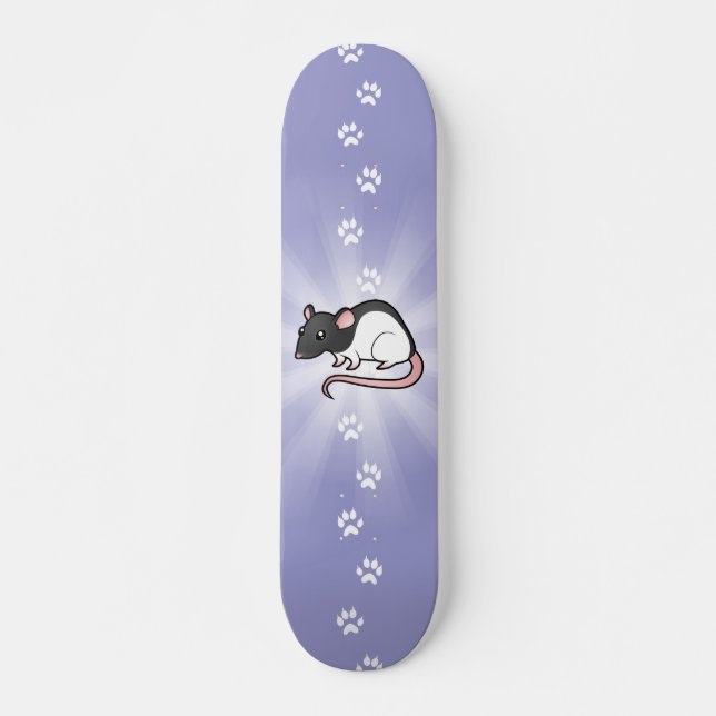 Cartoon-Ratte Skateboard (Vorne)