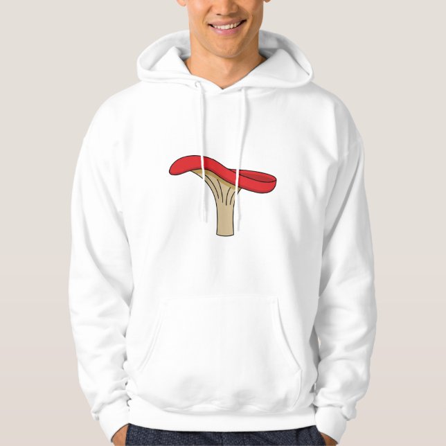 Cartoon Red Mushroom Hoodie (Vorderseite)