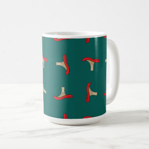 Cartoon Red Mushroom Kaffeetasse