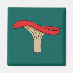 Cartoon Red Mushroom Magnet