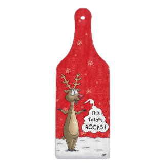 Cartoon-Ren-Ausschnitt-Brett Schneidebrett