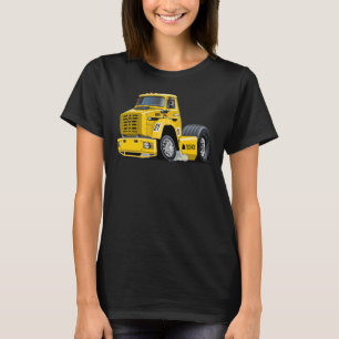 Cartoon-Renntruck T-Shirt