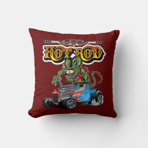 Cartoon Retro-frisierte Auto Kissen