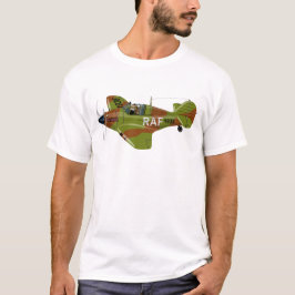 Cartoon-Retro-Kämpfer Flugzeug T-Shirt